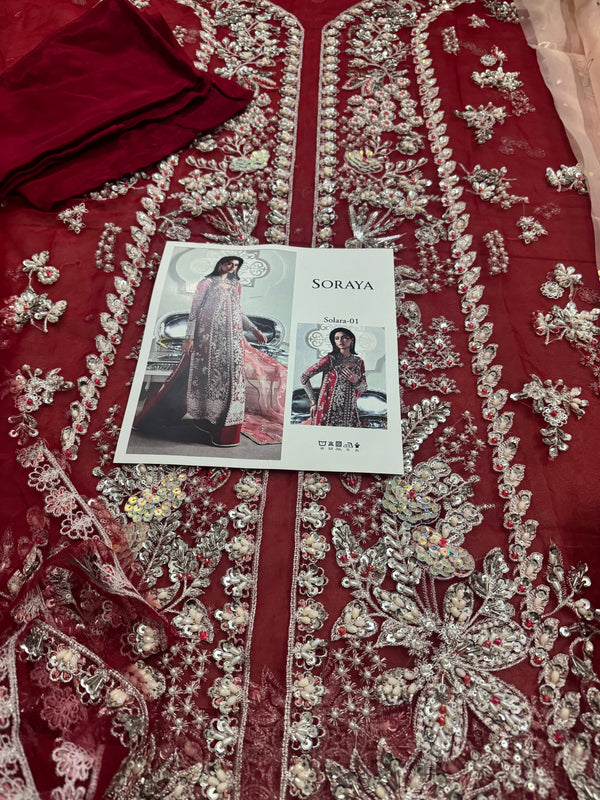 Soraya lume bridal chiffon edition