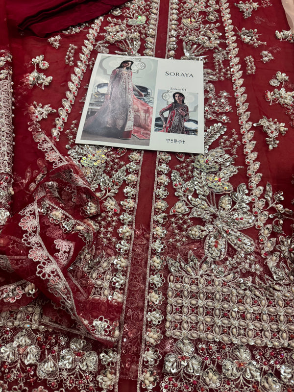 Soraya lume bridal chiffon edition