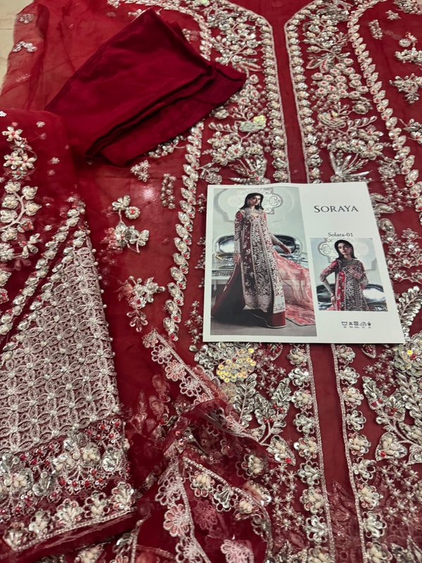 Soraya lume bridal chiffon edition