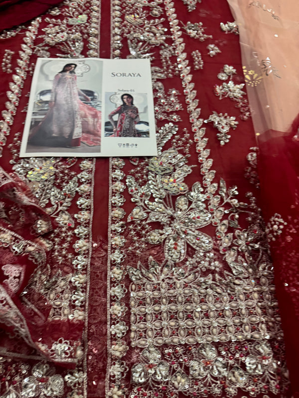 Soraya lume bridal chiffon edition