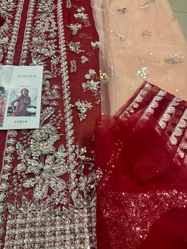 Soraya lume bridal chiffon edition