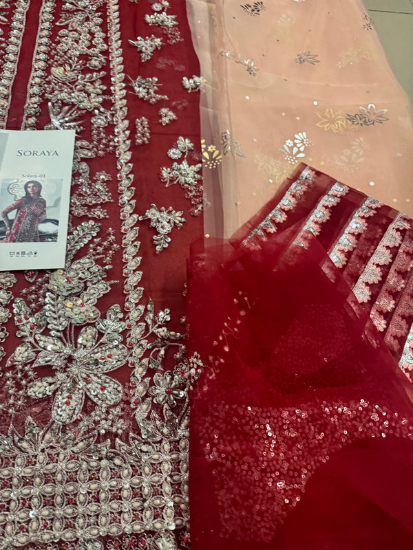 Soraya lume bridal chiffon edition