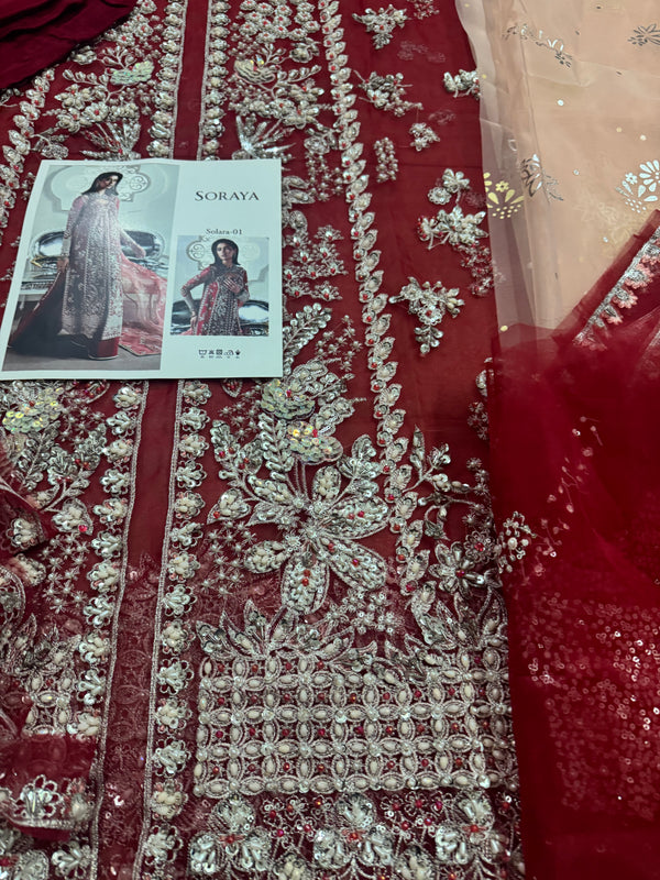 Soraya lume bridal chiffon edition