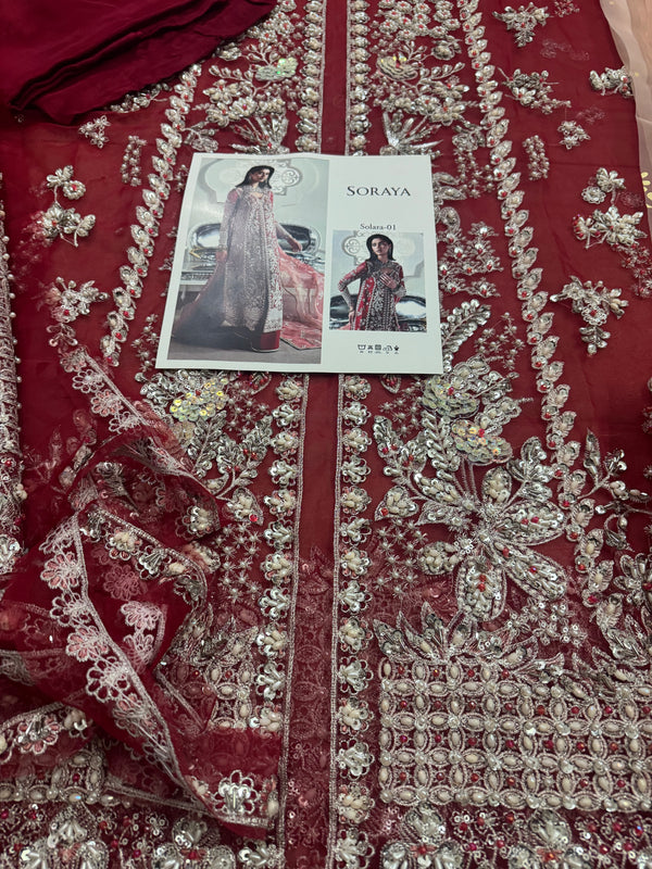 Soraya lume bridal chiffon edition