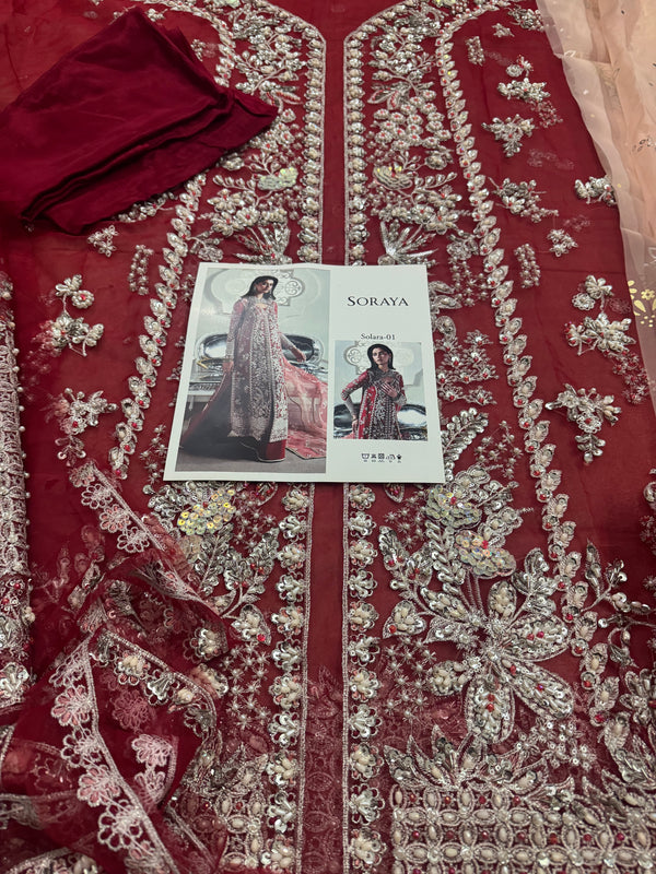 Soraya lume bridal chiffon edition