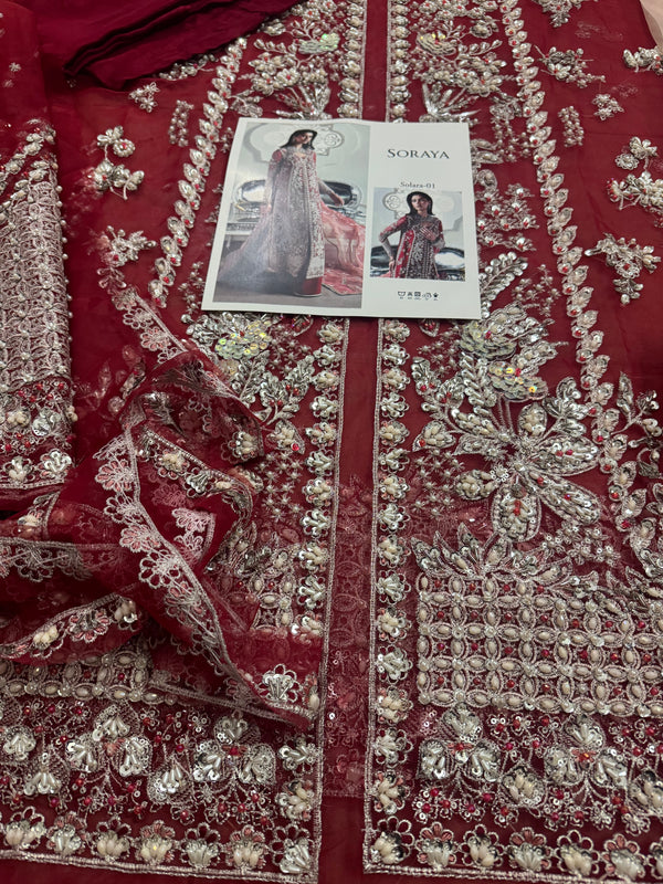 Soraya lume bridal chiffon edition