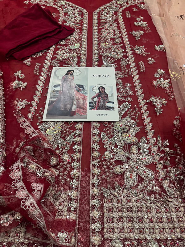 Soraya lume bridal chiffon edition