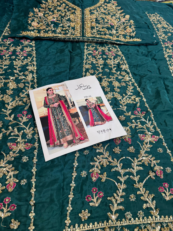 Haris shakeel premium chiffon wedding edition