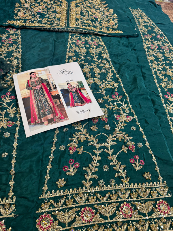 Haris shakeel premium chiffon wedding edition