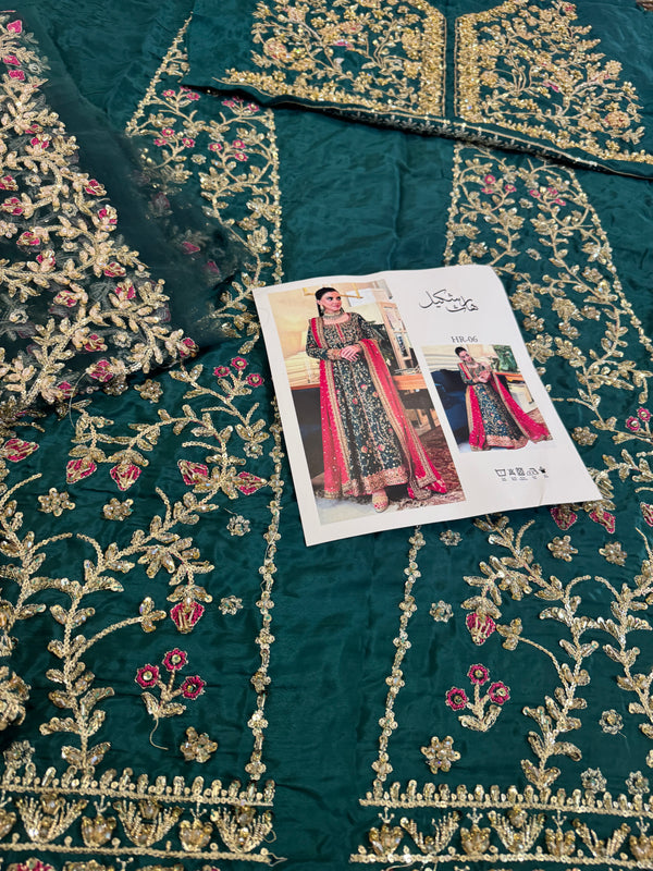 Haris shakeel premium chiffon wedding edition