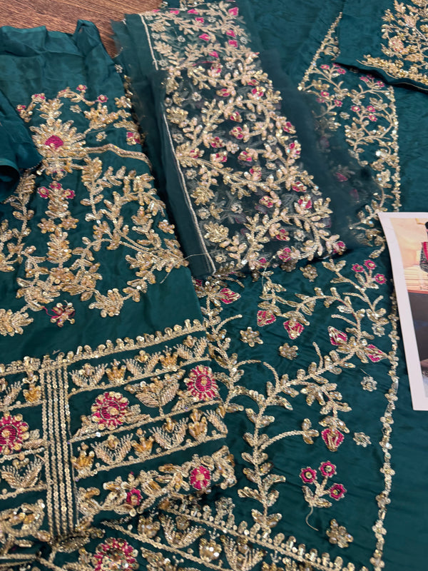 Haris shakeel premium chiffon wedding edition