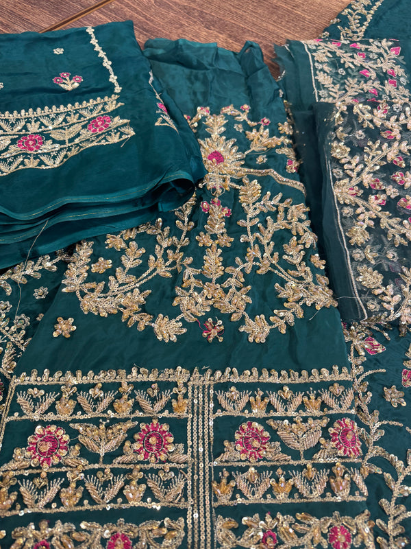 Haris shakeel premium chiffon wedding edition