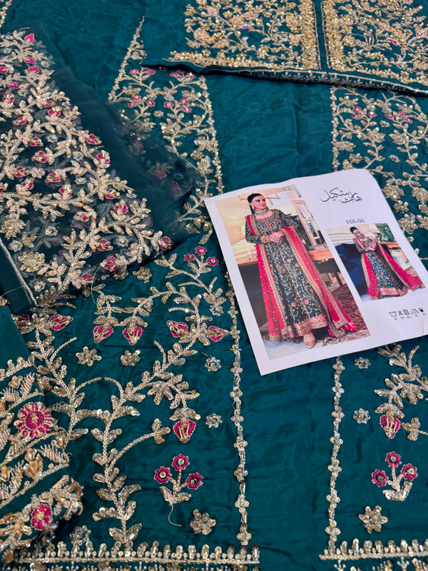 Haris shakeel premium chiffon wedding edition