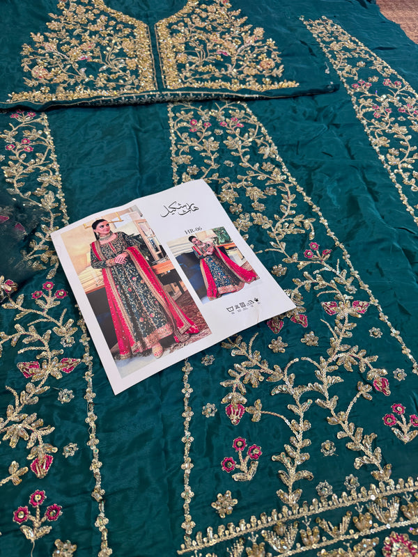 Haris shakeel premium chiffon wedding edition