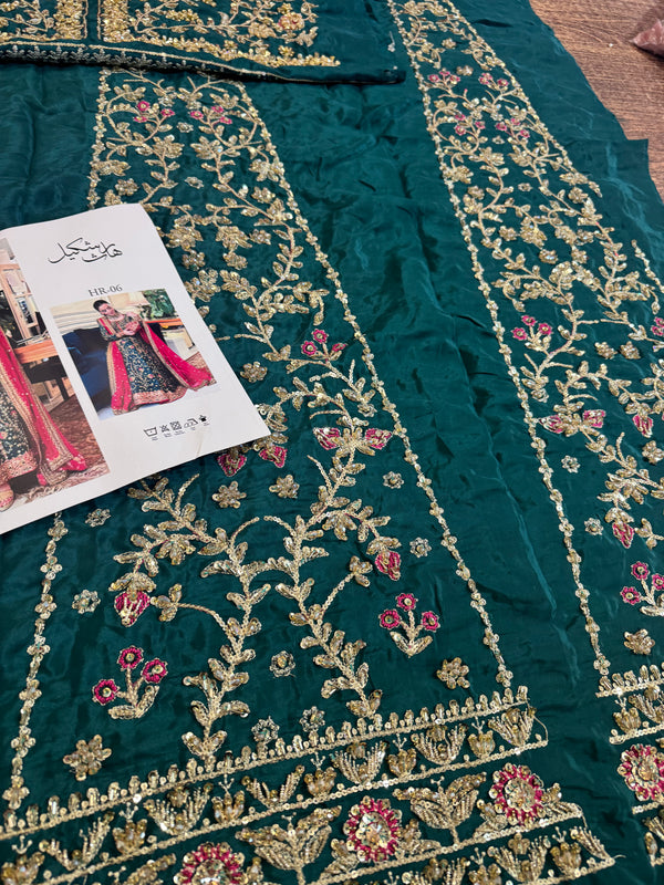 Haris shakeel premium chiffon wedding edition