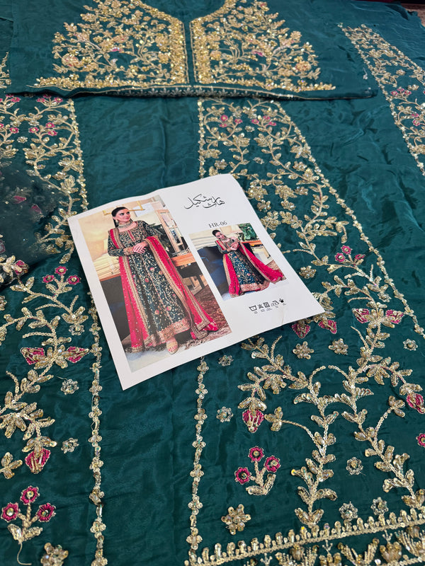 Haris shakeel premium chiffon wedding edition