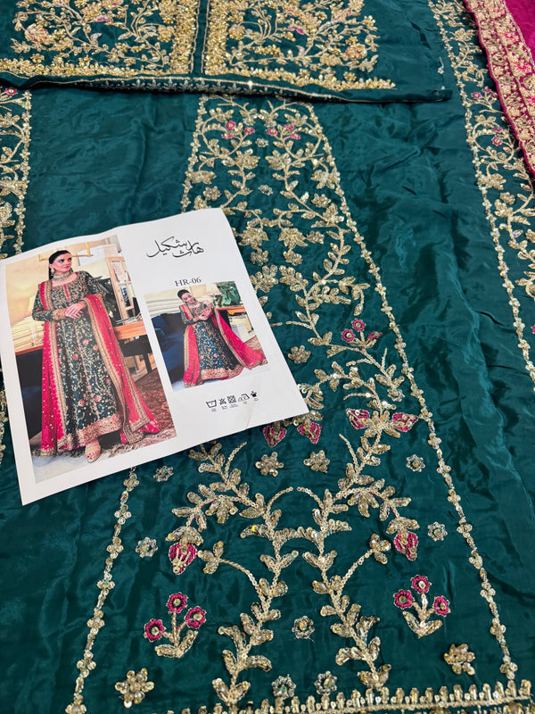 Haris shakeel premium chiffon wedding edition