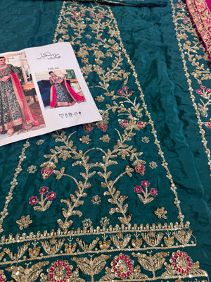 Haris shakeel premium chiffon wedding edition