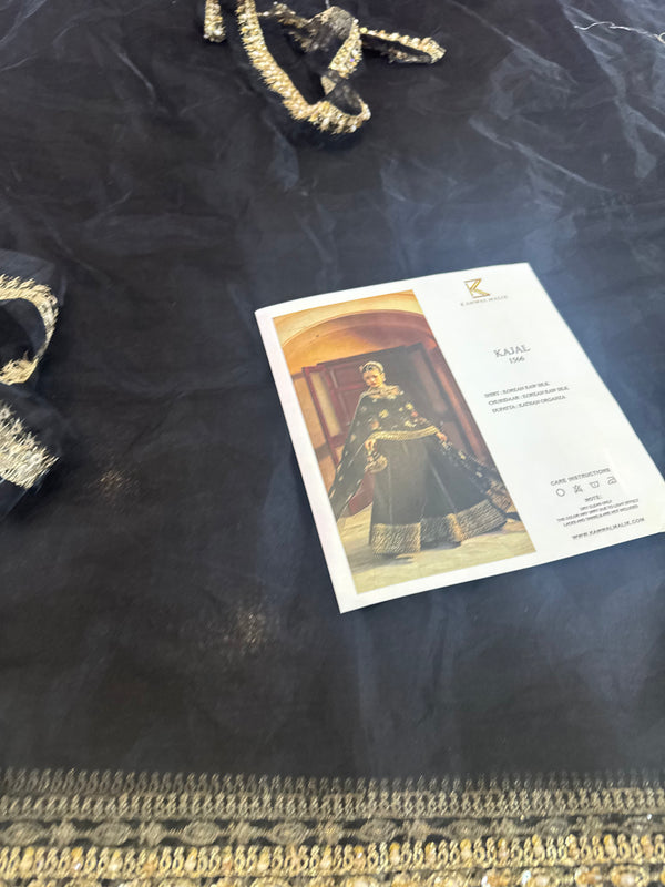 Kanwal Malik black frok wedding edition