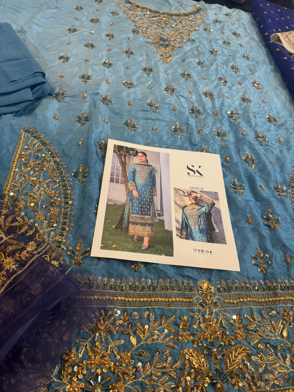 Shazia kiyani double tone bridal wedding edition