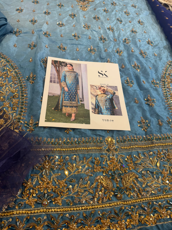 Shazia kiyani double tone bridal wedding edition