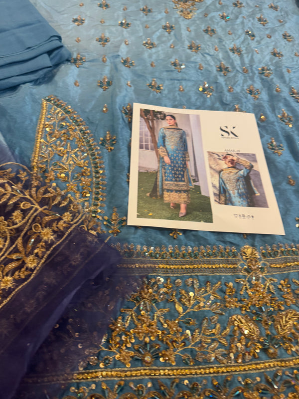 Shazia kiyani double tone bridal wedding edition