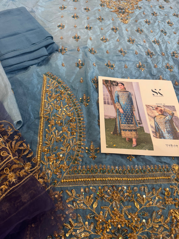 Shazia kiyani double tone bridal wedding edition