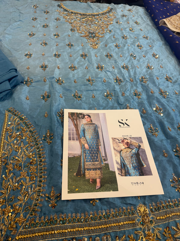 Shazia kiyani double tone bridal wedding edition