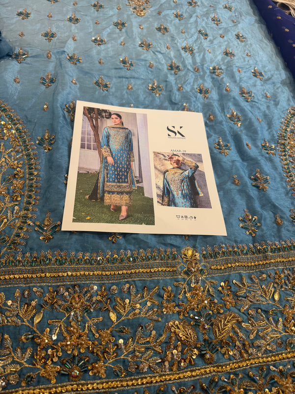 Shazia kiyani double tone bridal wedding edition