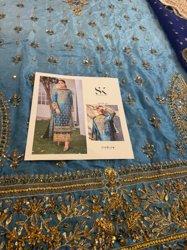 Shazia kiyani double tone bridal wedding edition