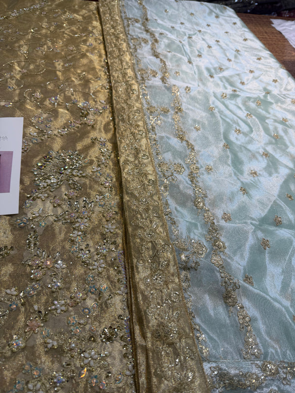 Shamsa hashwani mustard wedding edition