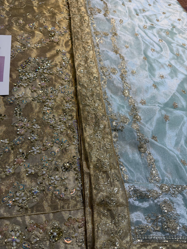 Shamsa hashwani mustard wedding edition