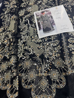 Kanwal Malik black bridal wedding edition