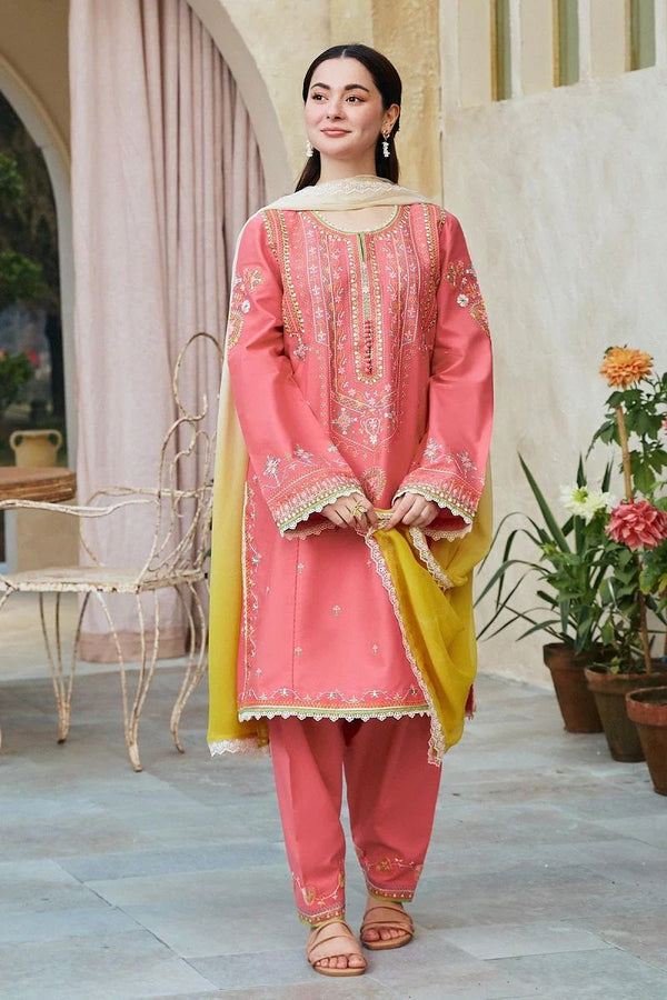 Coco by Zara Shahjahan candy pink lawn