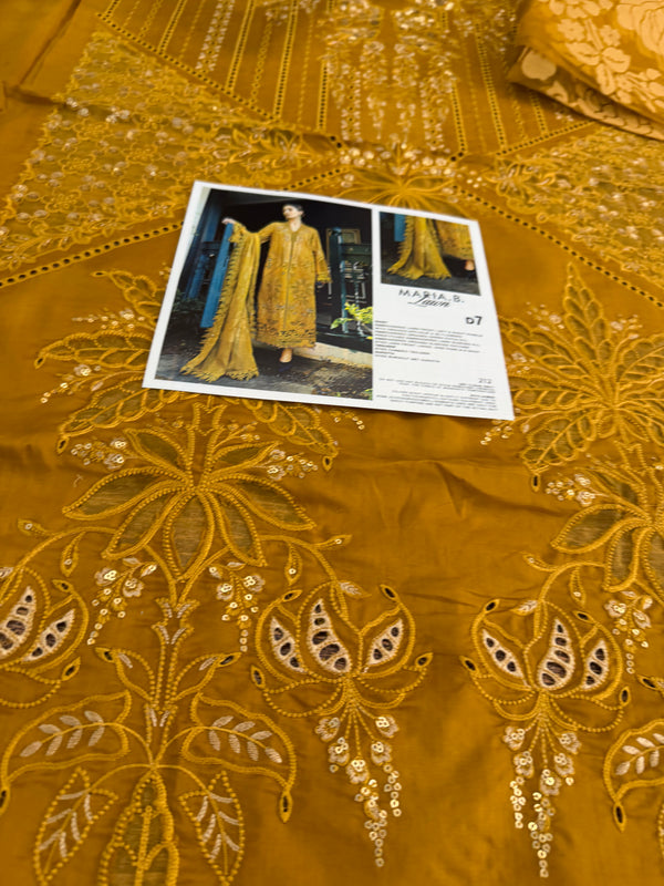 Maria b golden Eid ul azha collection