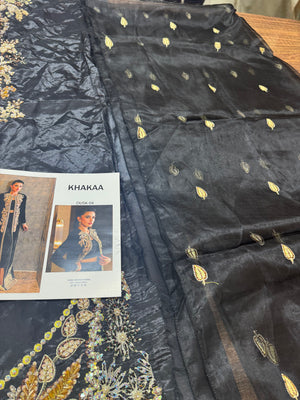 Khakha black wedding edition