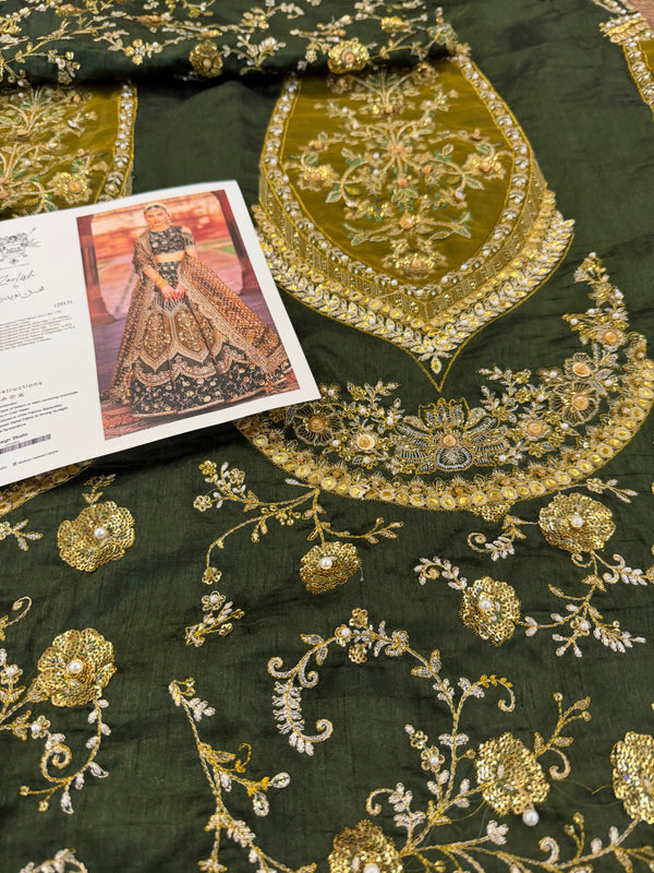 Mohsin Naveed Ranjha green wedding edition