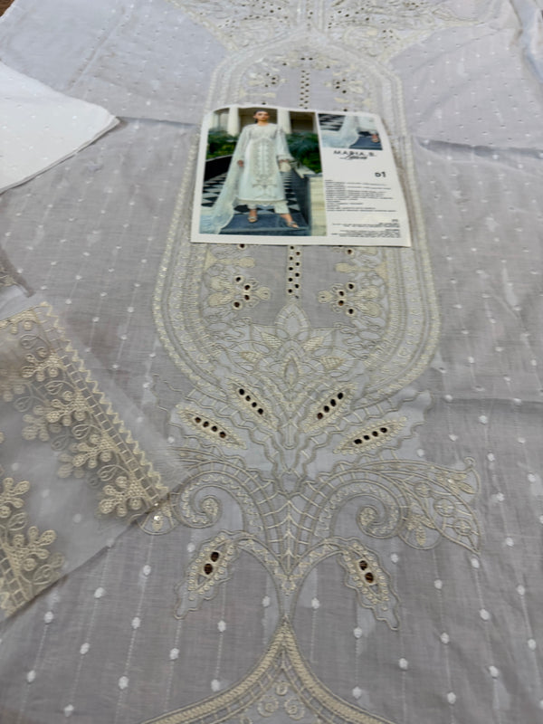 Maria b white Eid ul azha collection