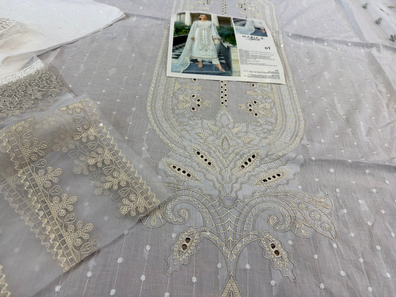 Maria b white Eid ul azha collection
