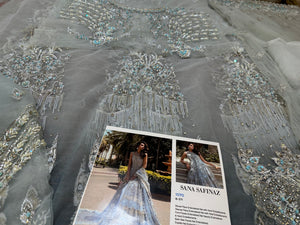 Sana Safinaz sky bridal wedding edition