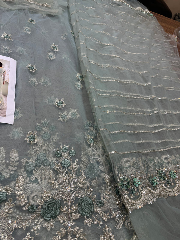 Maria b couture saree