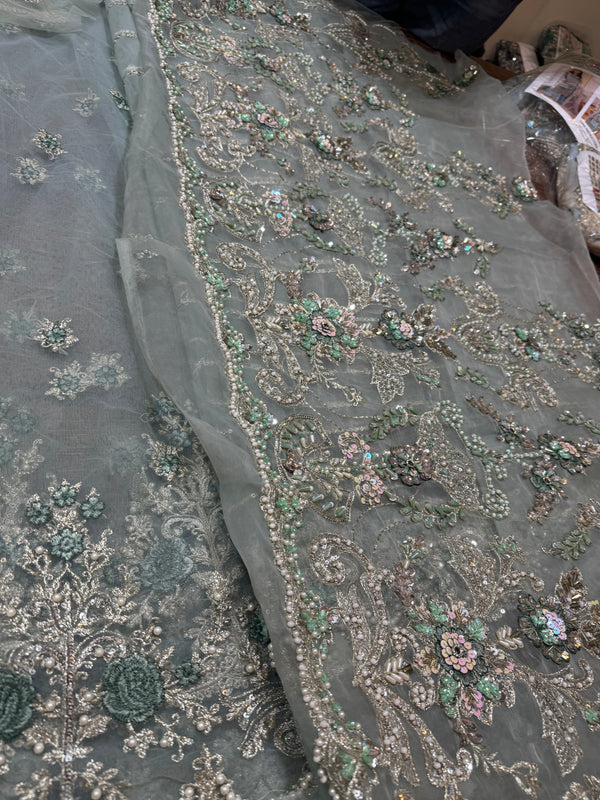 Maria b couture saree