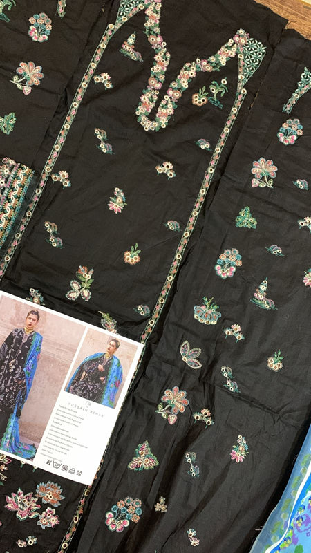 Hussain Rehar black sky lawn 2025