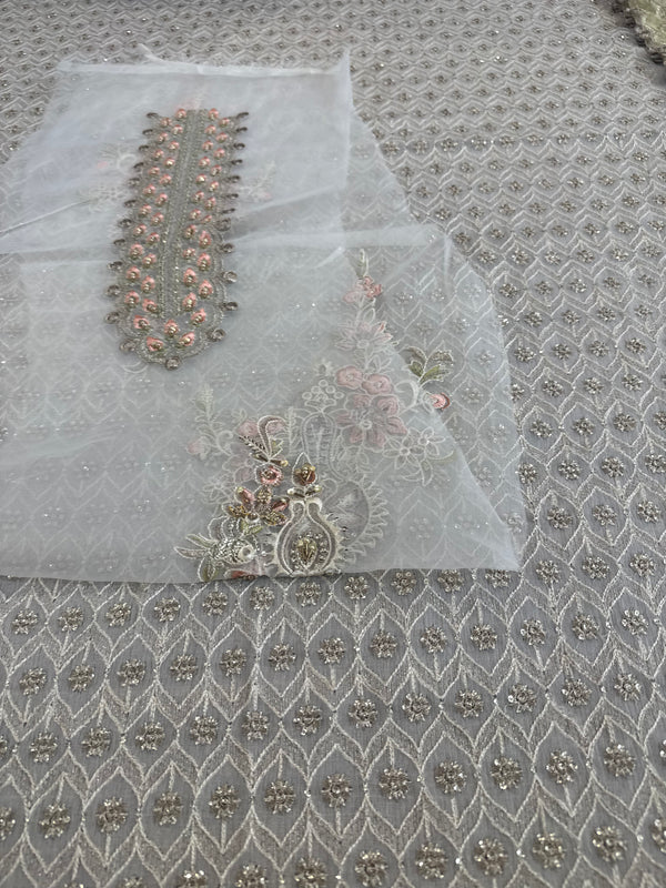 Charizma chiffon ivory wedding edition