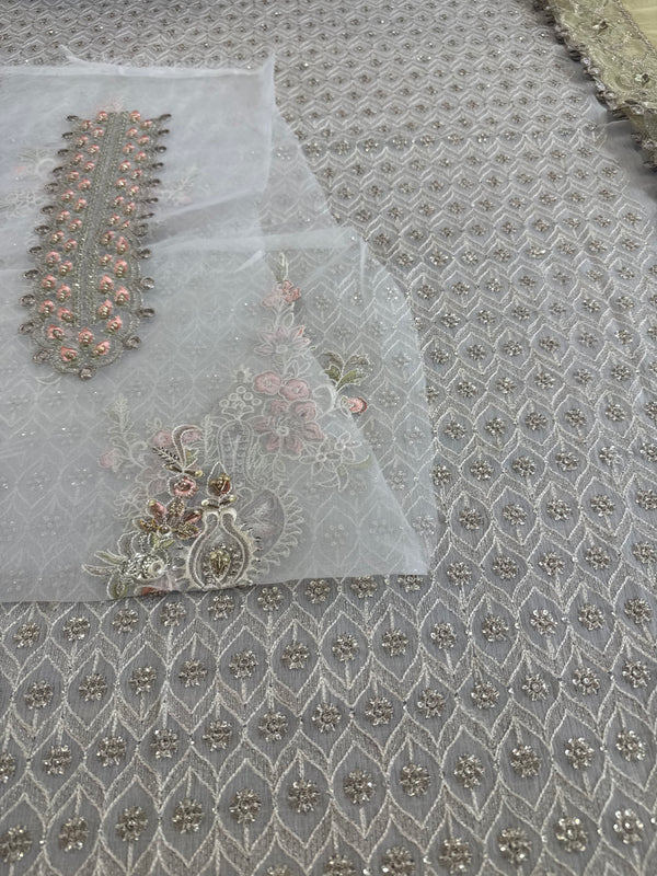 Charizma chiffon ivory wedding edition