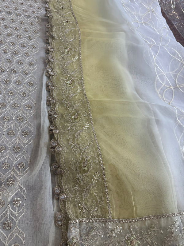 Charizma chiffon ivory wedding edition
