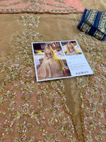 Faiza Saqlain yellow pink wedding edition