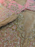 Faiza Saqlain yellow pink wedding edition