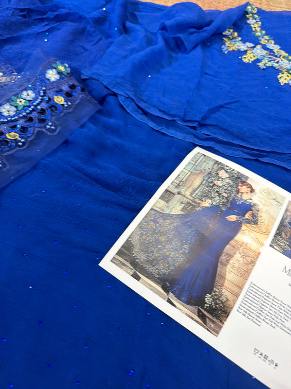 Maria B saree wedding edition