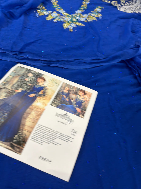 Maria B saree wedding edition